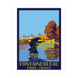 Fontainebleau - Paris, France (Print Only) thumbnail