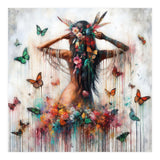 Floral Butterfly Reverie (Print Only) thumbnail