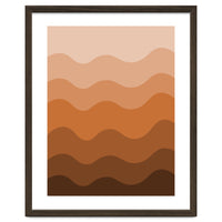Brown gradient design