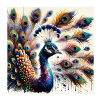 Peacock Feather Splendor (Print Only)