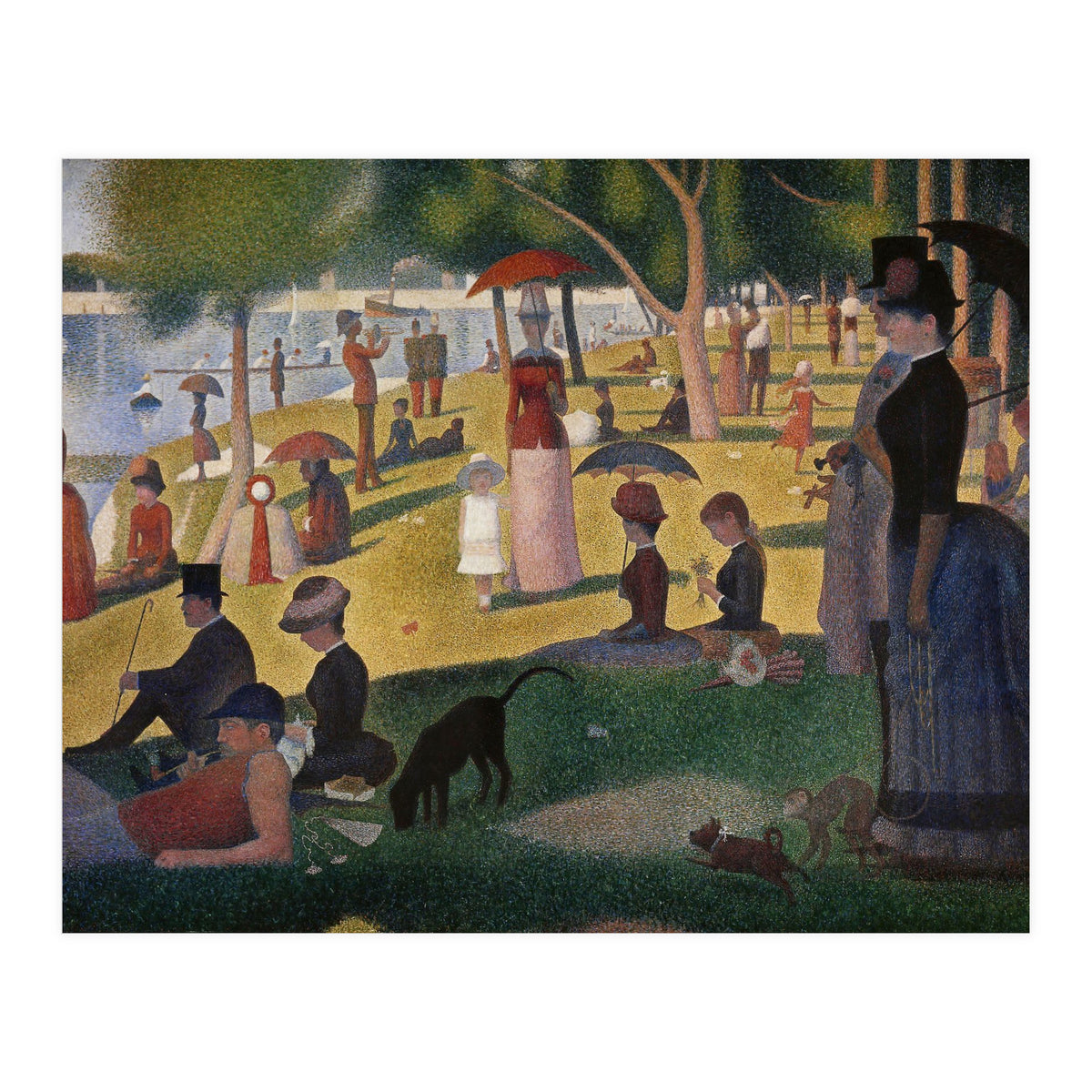 Georges Seurat / 'A Sunday Afternoon on the Island of La Grande Jatte', 1884-1886. (Print Only)