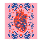 Floral Anatomical Heart (Print Only) thumbnail