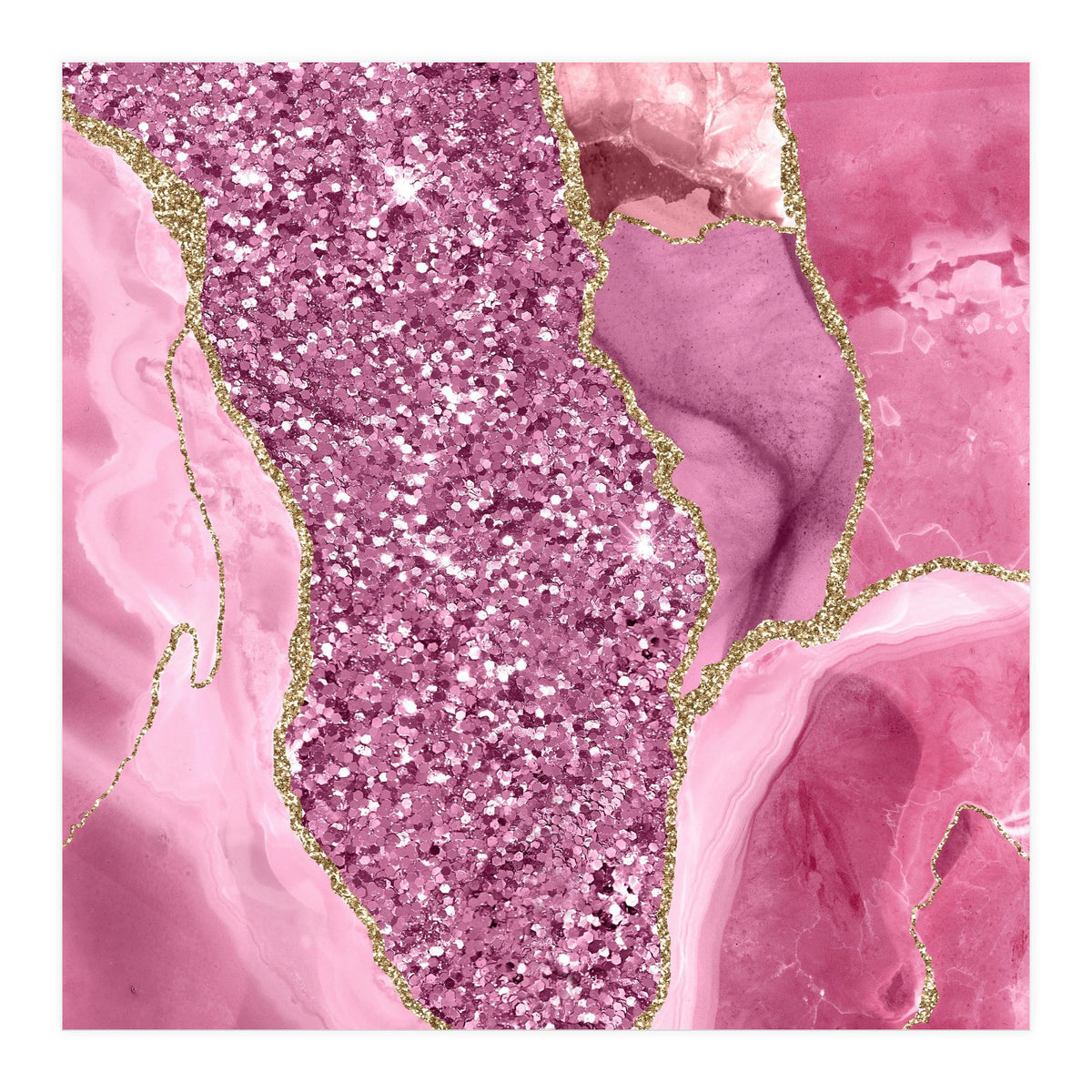 Agate Glitter Dazzle Texture 03 (Print Only)