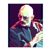 Tony Levin Bass Musician Pop Art WPAP (Print Only)