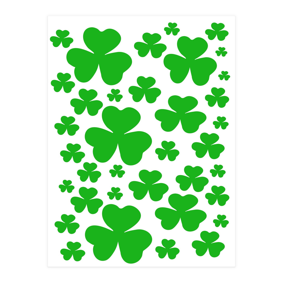 Lucky leaf clovers (Print Only)