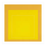 JOSEF ALBERS - HOMAGE TO THE SQUARE YELLOW   (Print Only) thumbnail