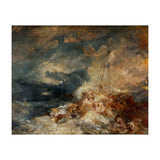 Joseph Mallord William Turner / 'Fire at Sea', c. 1835, Oil on canvas, 171 x 220 cm. (Print Only) thumbnail