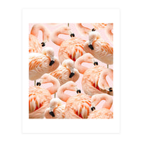 Flamingo Blush #society6 #decor #buyart #flamingoart (Print Only)