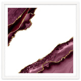 Burgundy & Gold Agate Texture 19 thumbnail