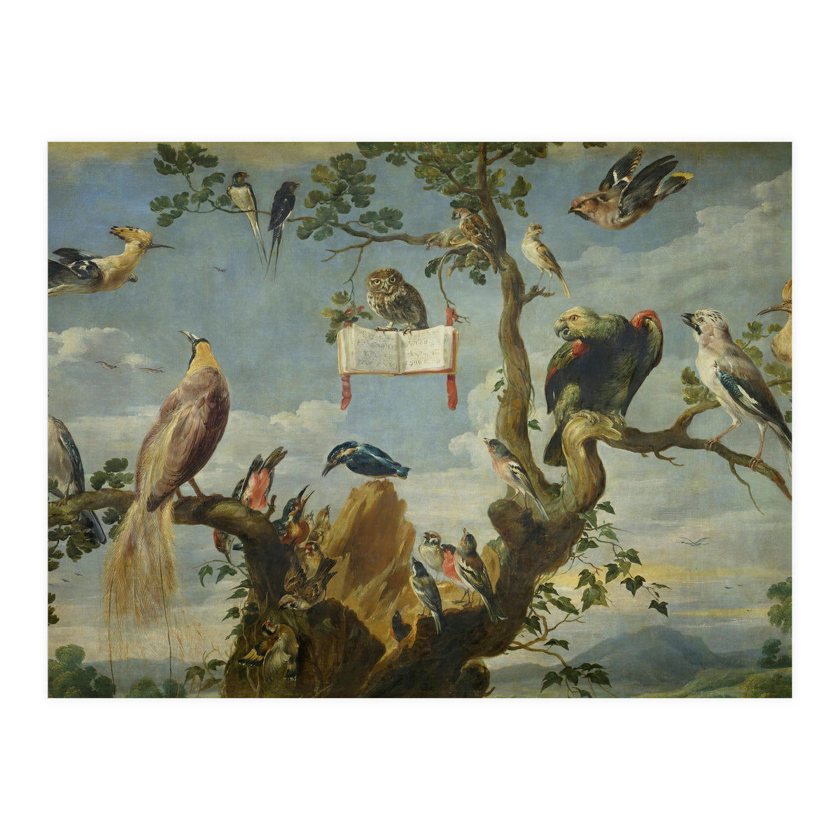 Frans Snyders / 'Concert of the Birds', 1629-1630, Flemish School. (Print Only)