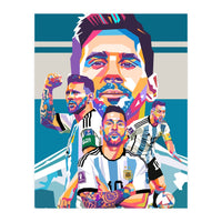 Lionel Messi art (Print Only)