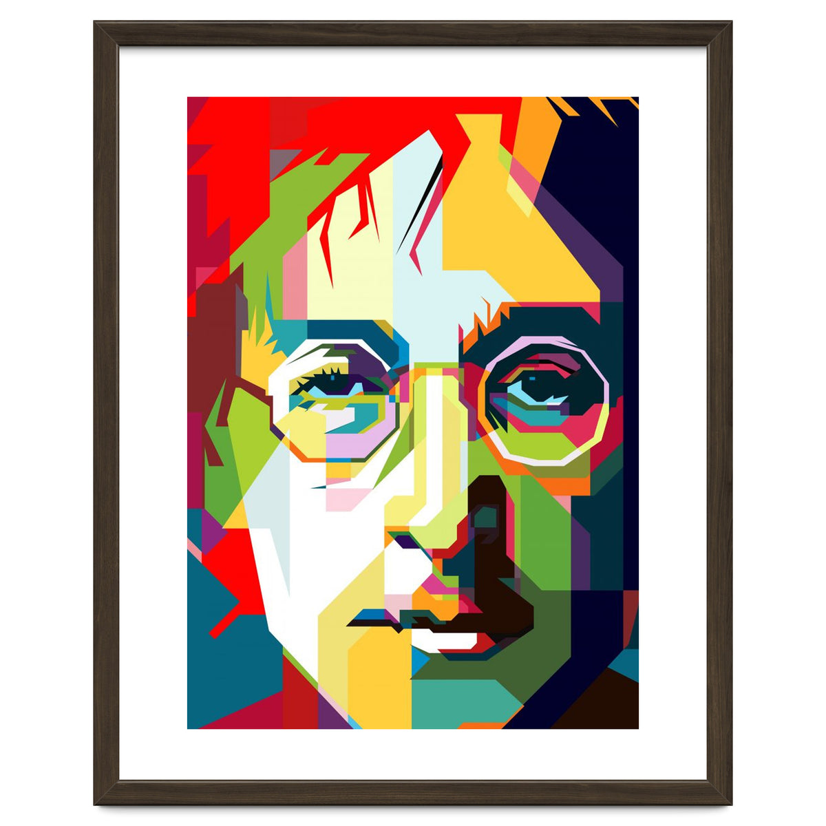 John Lennon Imagine Song Pop Art Wpap
