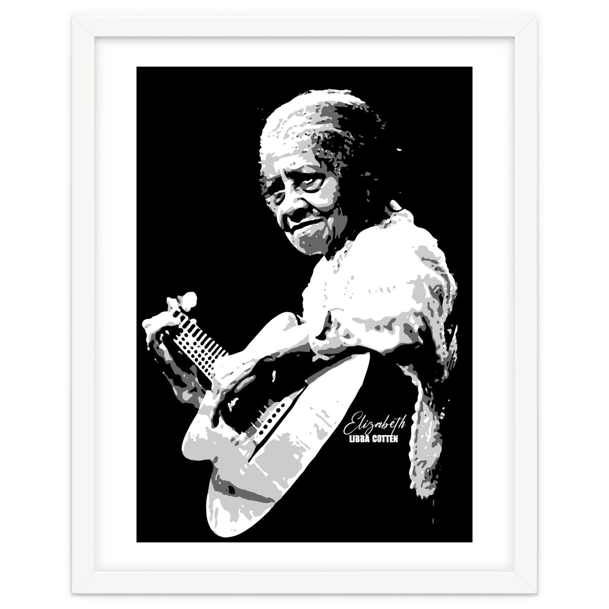 Elizabeth Cotten Folk and Blues Musician Legend