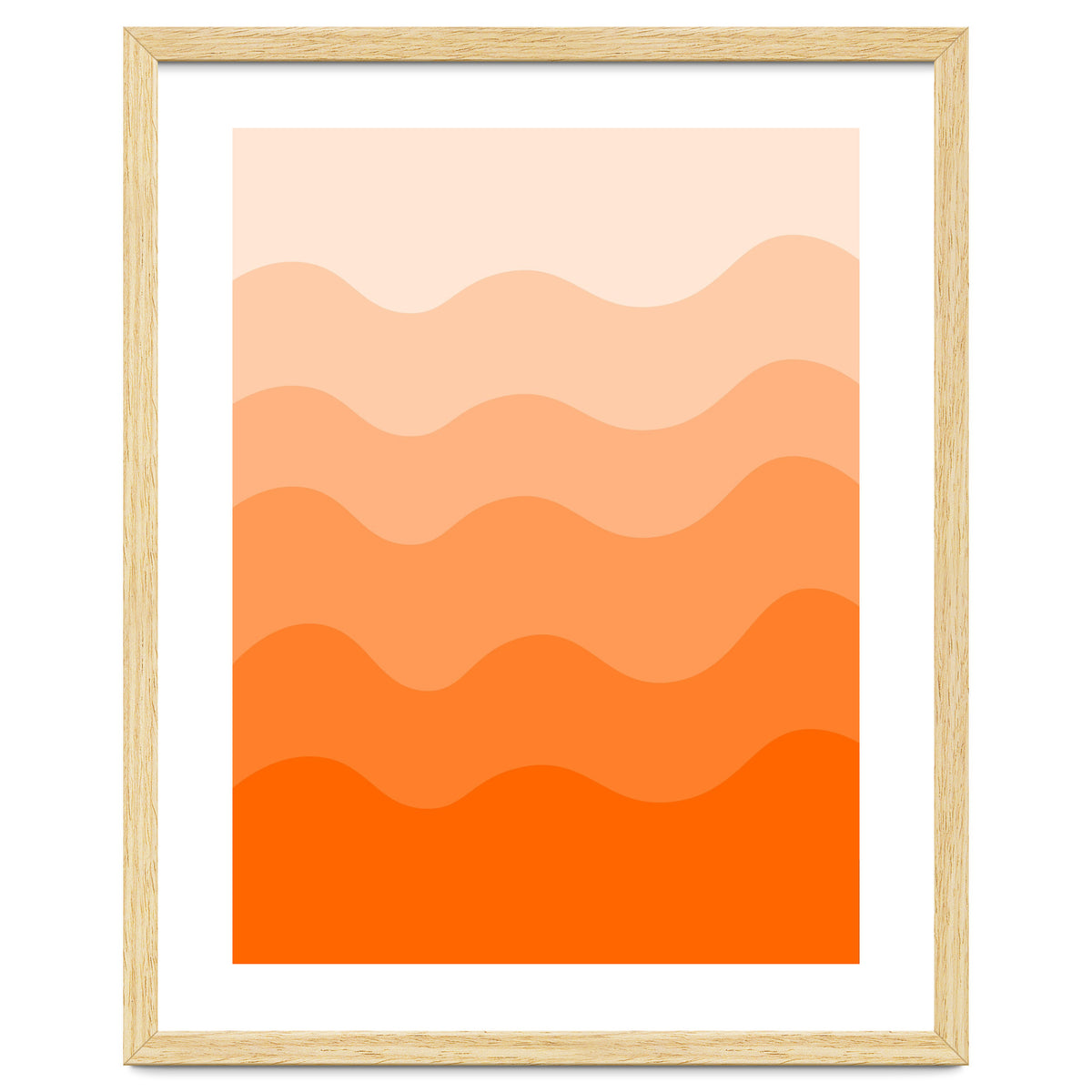 Orange gradient design