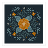 Circular Flowers 3 (Print Only) thumbnail