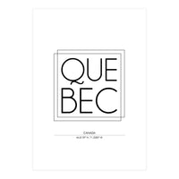 Quebec (Print Only)