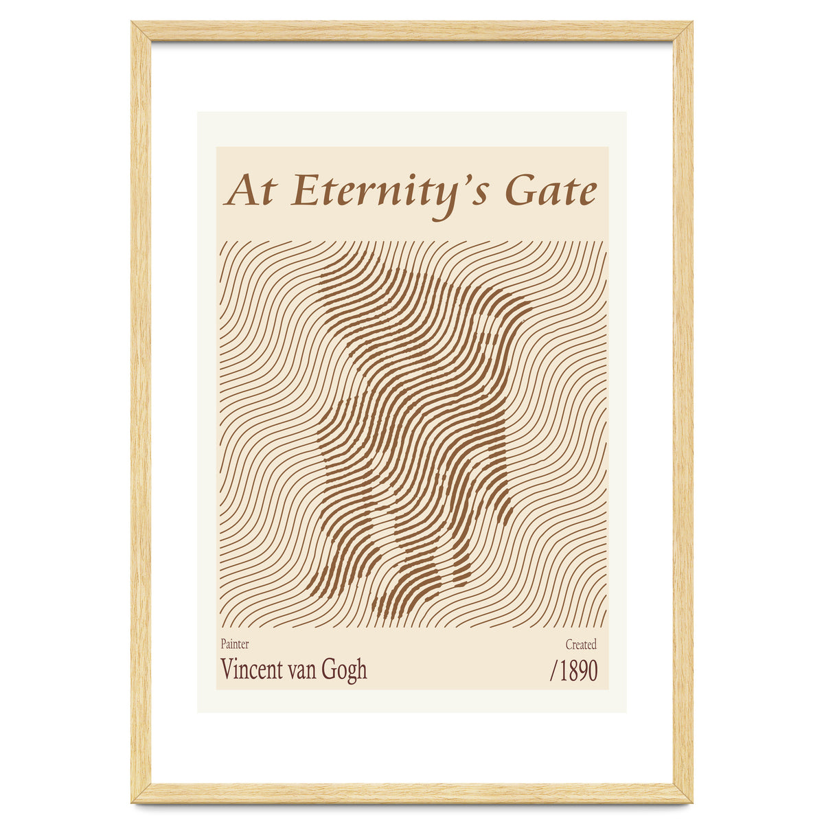 At Eternity’s Gate Vincent Van Gogh (1890)