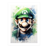 Luigi Super mario (Print Only) thumbnail
