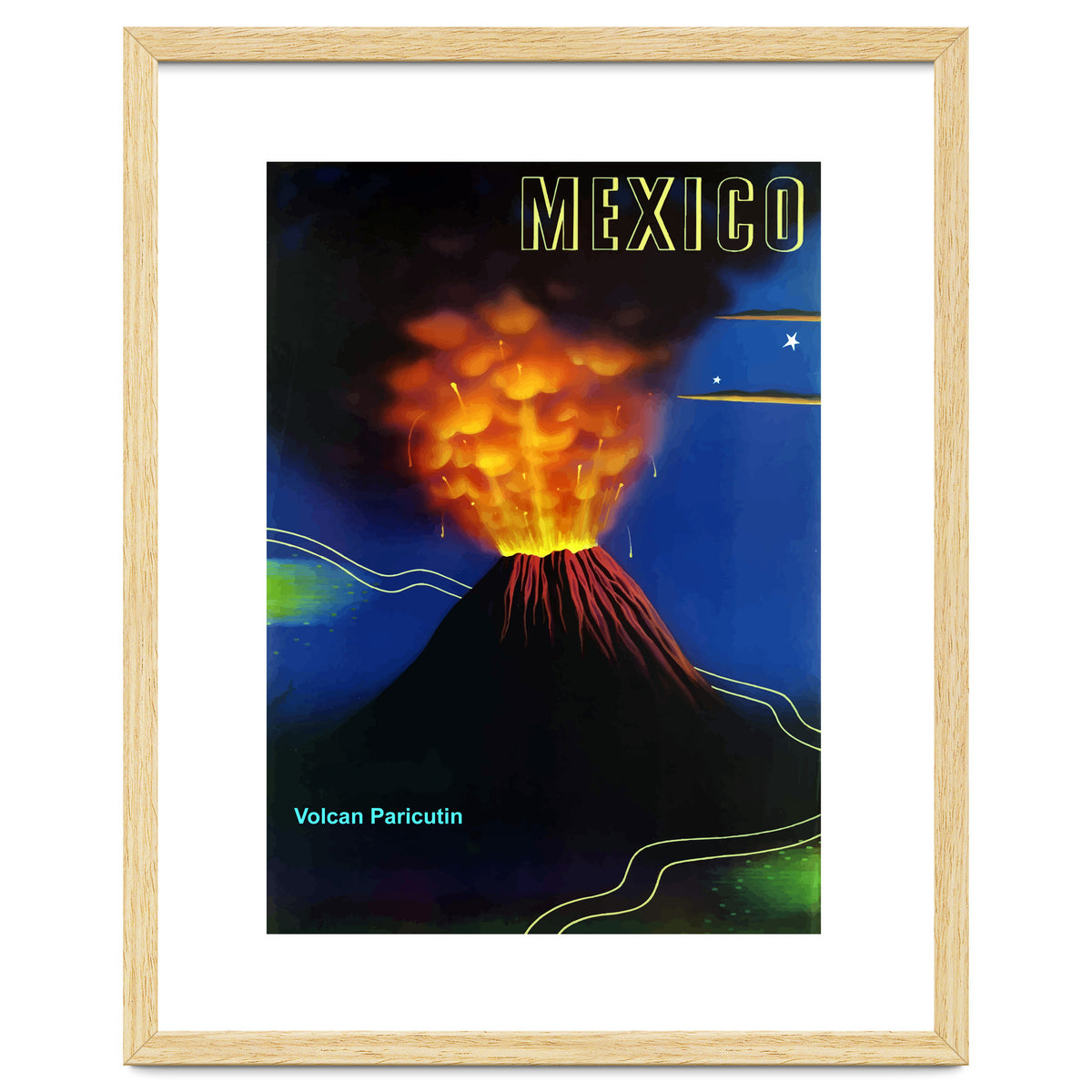 Mexico, Volcano Eruption