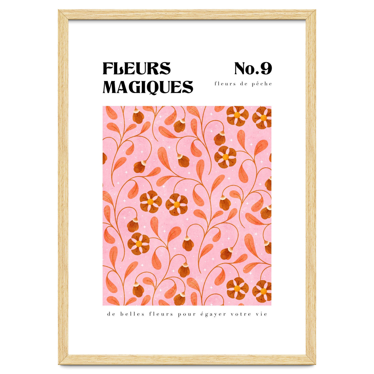 Magical Flowers No.9 Peachy Florals