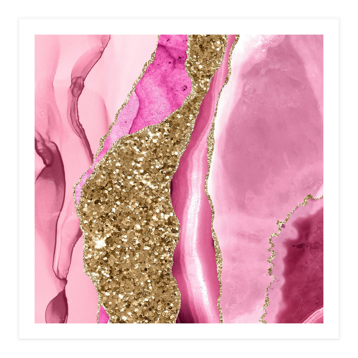 Agate Glitter Dazzle Texture 10  (Print Only)