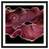 Burgundy & Gold Glitter Agate Texture 03 thumbnail