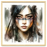 Ethereal Asian Warrior Gaze thumbnail