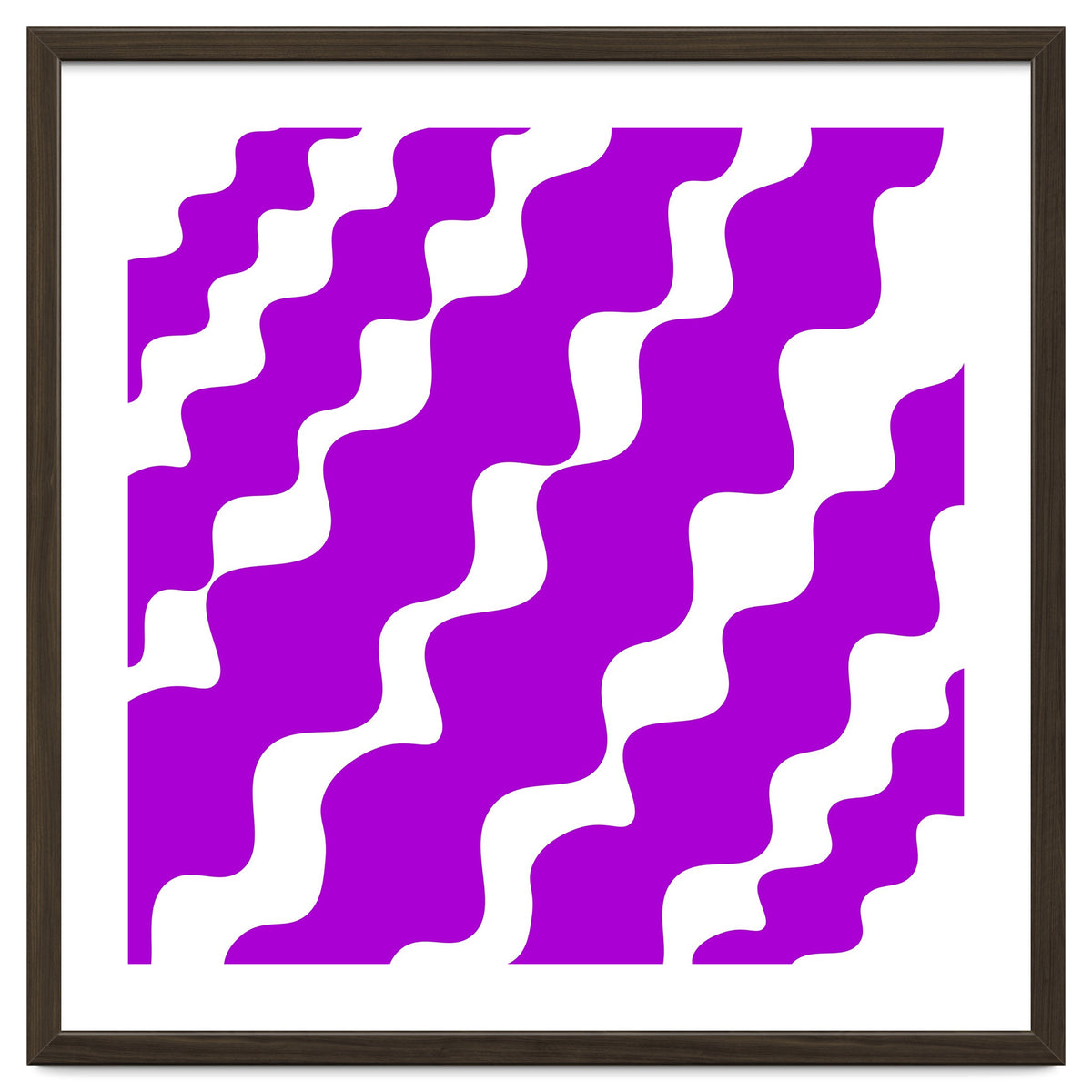 Purple Wavy Pattern