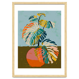 Colorful Monstera Leaves thumbnail
