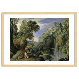 Pedro Pablo Rubens; Paul Bril / 'Landscape with Psyche and Jupiter', 1610; ca. 1630, Flemish Scho... thumbnail