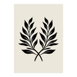 Minimalist Laurel Wreath: Botanical Line Art (Print Only) thumbnail