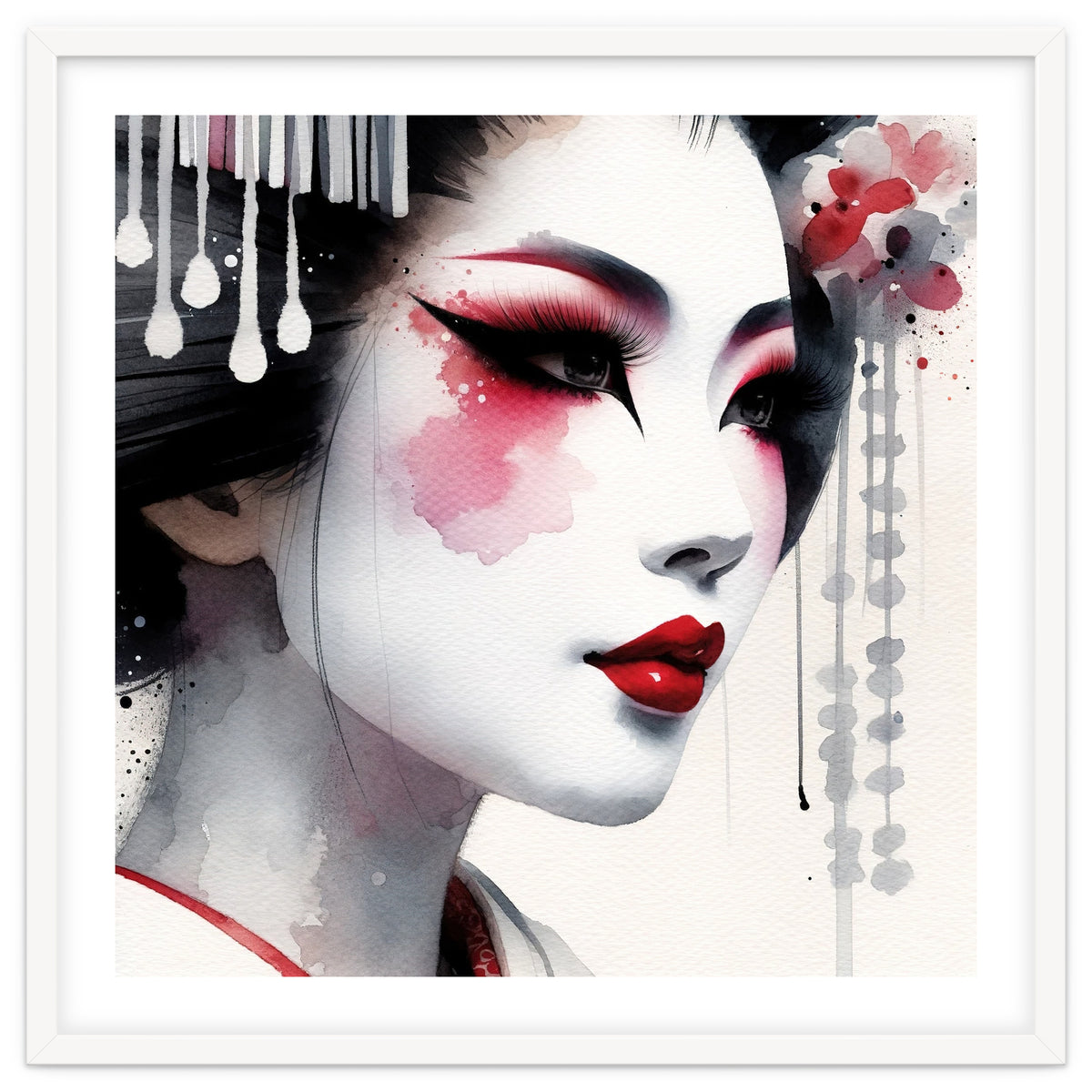 Porcelain Bloom Modern Geisha