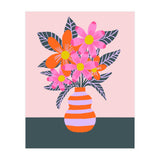Colorful Flowers In a Vase (Print Only) thumbnail