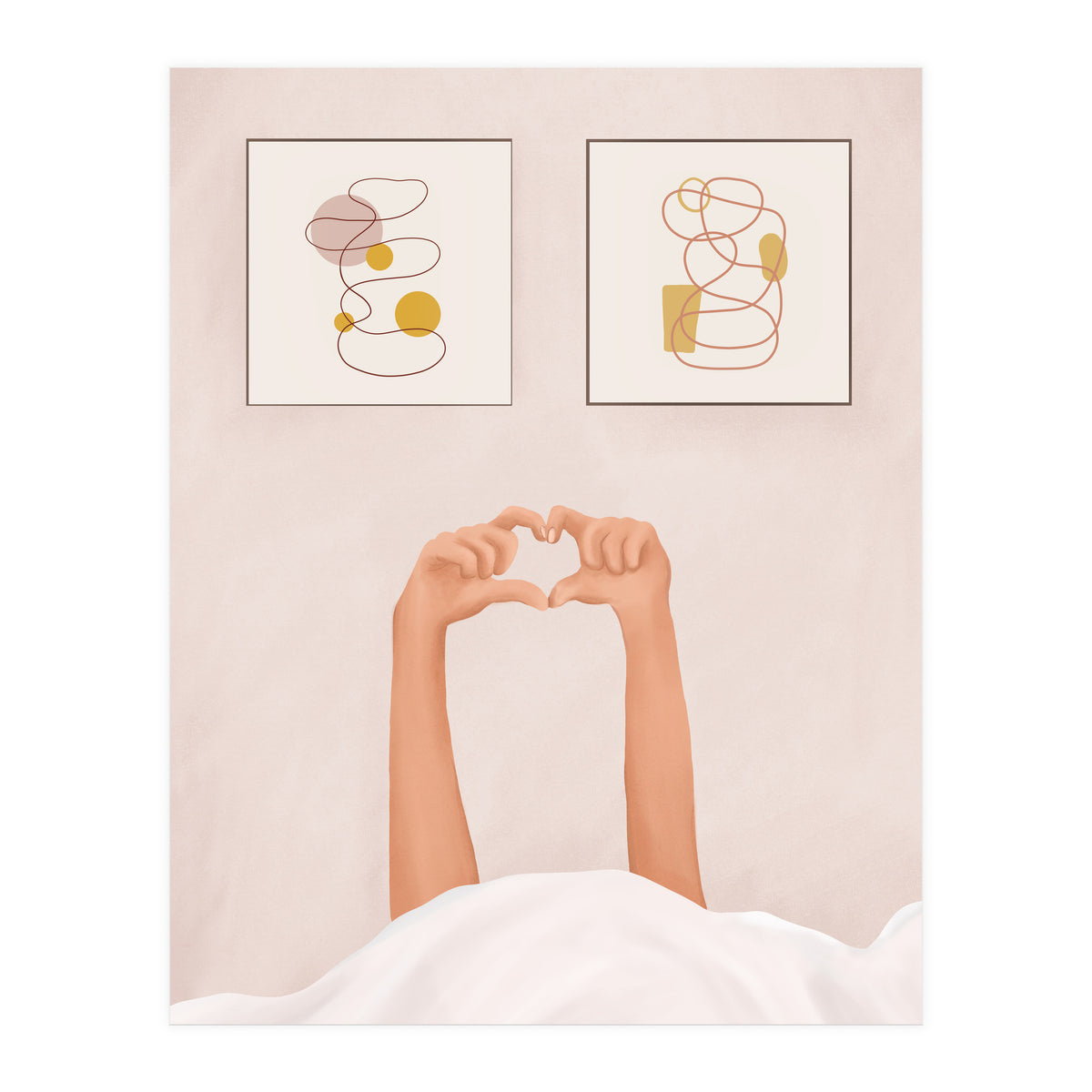 Hand Heart (Print Only)