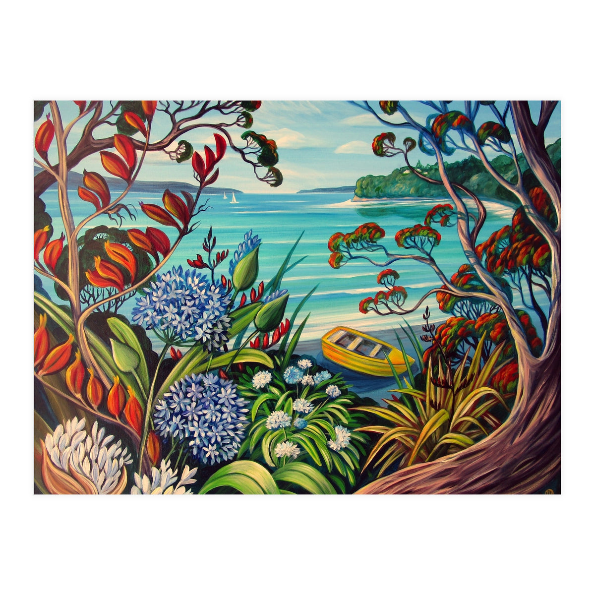 Snells Beach (Print Only)