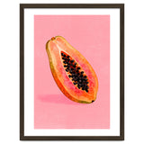 Papaya fruit illustration thumbnail