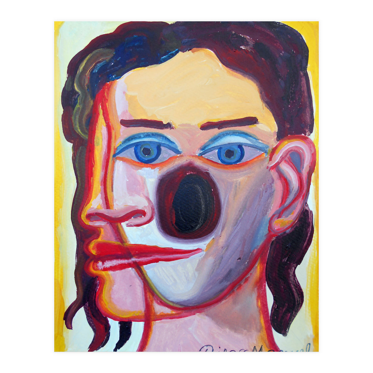 Cabeza De Mujer 27 (Print Only)