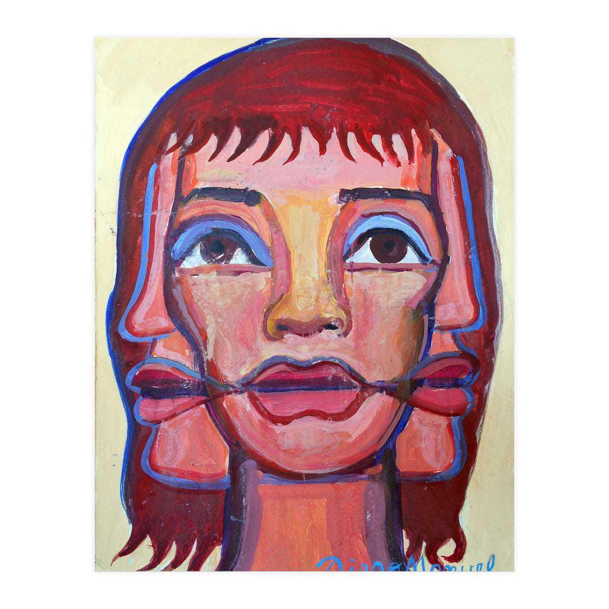 Cabeza De Mujer 4 (Print Only)