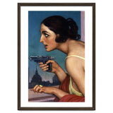 THE WOMAN OF THE GUN 1925-POSTER FOR THE SPANISH UNION OF EXPLOSIVES. thumbnail