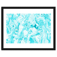 Ocean Blue Marble #society6 #decor #buyart