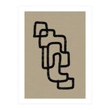 Black Minimalist Lines (Print Only) thumbnail