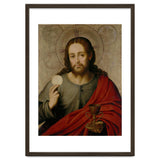 Juan de Juanes / 'The Saviour', 1545-1550, Spanish School, Oil on panel, 73 cm x 49 cm, P00845. thumbnail