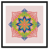 Colorful abstract mandala