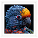 Close Up Vibrant Parrot Eye thumbnail