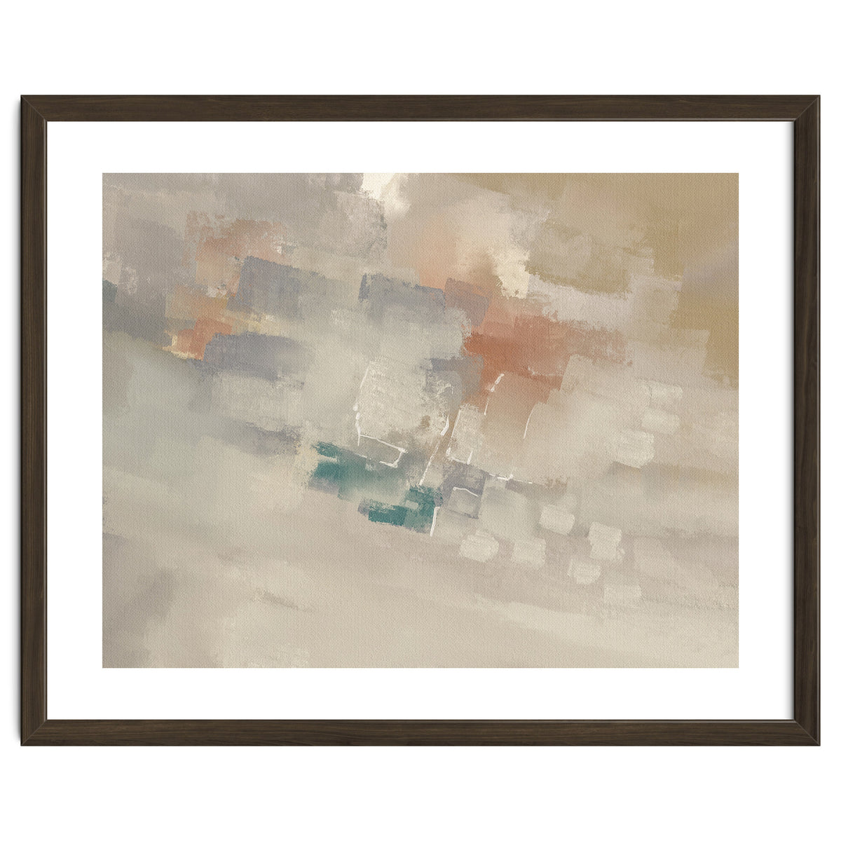 Abstract oil painting