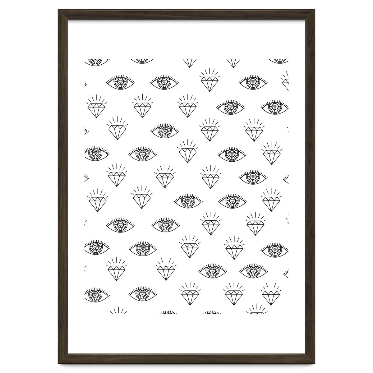Diamond Eyes #society6 #decor #buyart