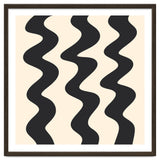 Squiggly Lines - monochrome thumbnail