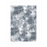 Abstract Winter Foggy Snow Gray White (Print Only) thumbnail