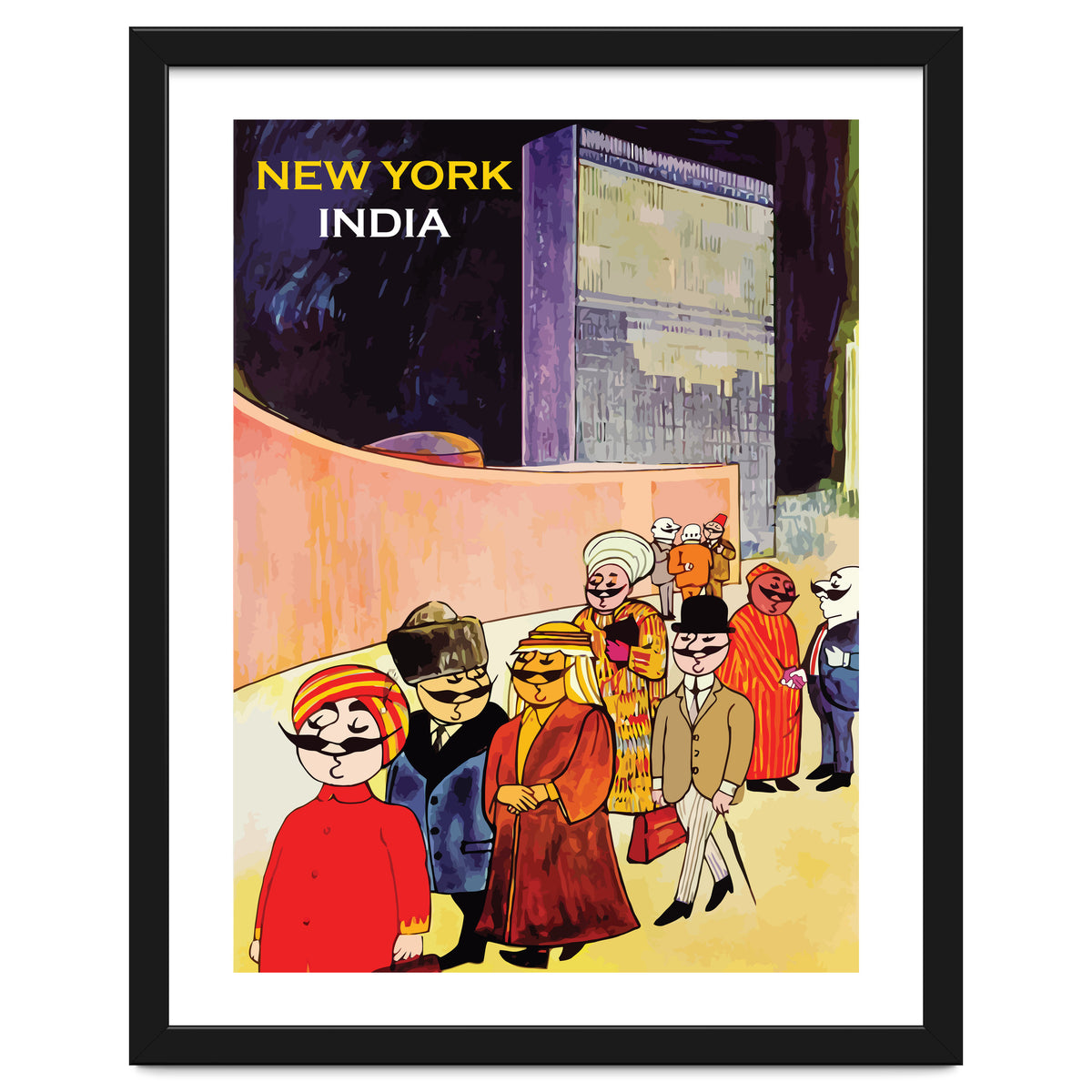 New York - India