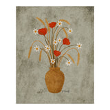 Harvest Floral Vase (Print Only) thumbnail